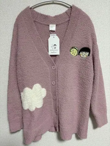 마루코짱 코지코지 가디건 샹브르 핑크 M 치비마루코