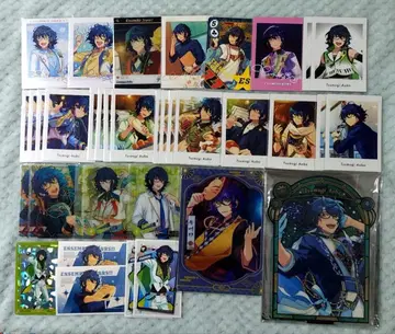 앙스타 아오바 츠무기 종이류 크리카 기라카 아크릴 스탠드 캔뱃지