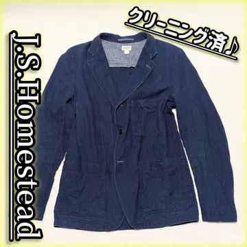 J.S. Homestead 테일러드 자켓 인디고 홈스테드 L