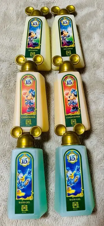 미키 미니 바스젤 샴푸 컨디셔너 네이비 3세트