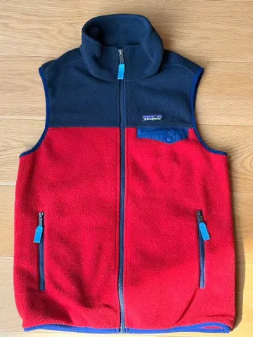 patagonia Synchilla 베스트 XS 빨간색/파랑