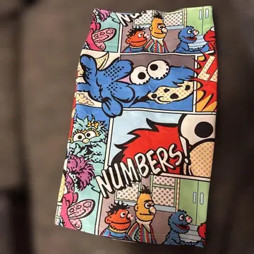 세서미 스트릿 타이트 스커트 SESAME STREET