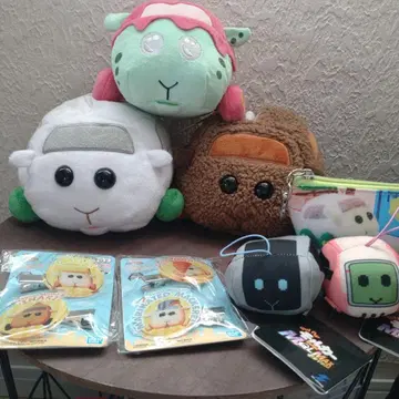 푸푸이모루카 봉제 인형과 굿즈 세트