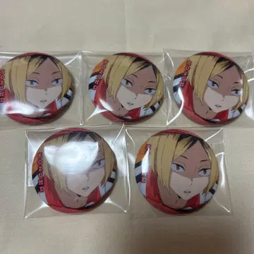 하이큐 가챠가챠 캔뱃지 코즈메 켄마