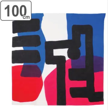 보자기 대형 100cm MUSUBI LINEN 스즈키 마사루 ZEBRA