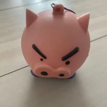 돼지 캐릭터 키링 부리부리자에몽