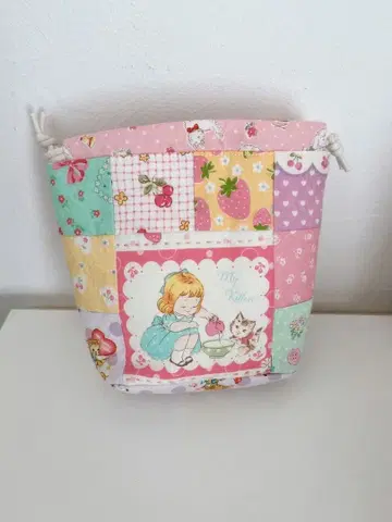 핸드메이드 패치워크 복조리 파우치