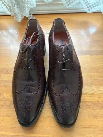 Santoni 브라운 25.5cm