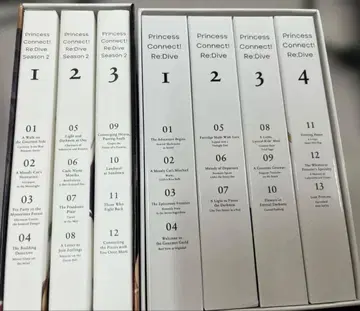 블루레이 프린세스 커넥트 1기~2기 전권 세트 특전 BOX 포함