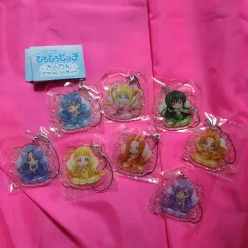 피치피치 피치 키라링 아크릴 스트랩 컴플리트 세트