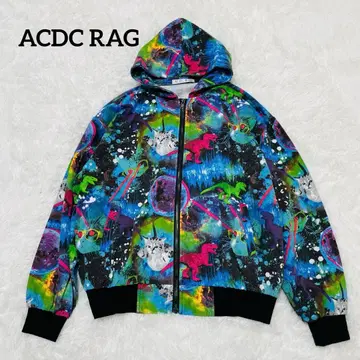 완판템 ACDC RAG 스페이스 빅 후드티 블루 계열 남녀 공용 우주