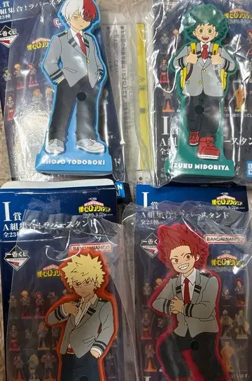 데쿠 캇짱 쇼토 키리시마 4체 세트 이어지는 마음