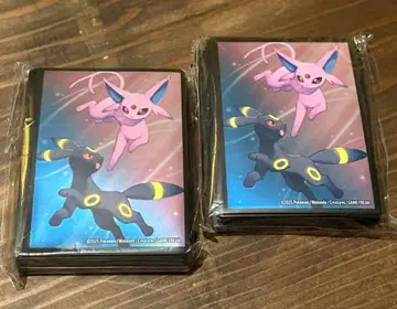 2개 에피 브래키 슬리브 65장 포켓몬 카드 슬리브