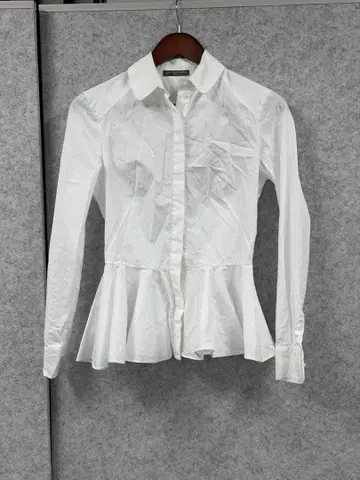 ALEXANDER MCQUEEN 프릴 블라우스