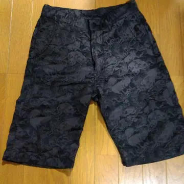 스튜디오 다치산 경흑문장염 백돈 자카드 숏팬츠 30인치