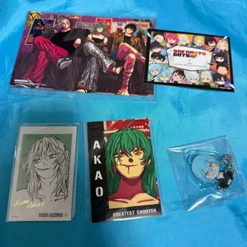 사카모토 데이즈 아카오 리온 카드 아크릴 키링