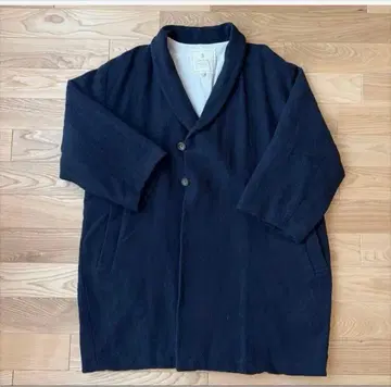 최종 가격 Vlas Blomme 네이비 코트