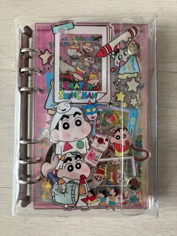 짱구는 못말려(크레용 신짱) 바스락씰 바인더 아크릴 바인더