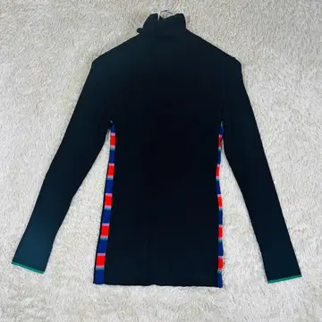 PS Paul Smith 울 100% 리브 터틀 니트 블랙 M 상당