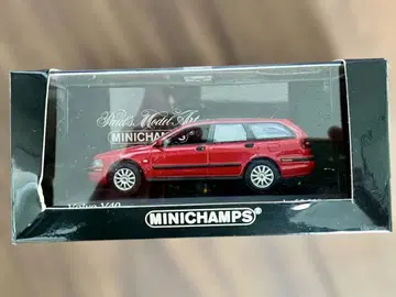 MINICHAMPS 볼보 V40 레드 한정판 1/43 볼보 V40