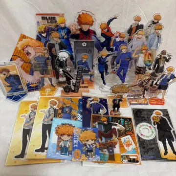 블루 록 쿠니가미 렌스케 아크릴 스탠드 묶음 판매 블루록전 블루록 전시회