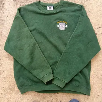 80s Lee 그린 컬러 맨투맨 USA제 아메카지 빈티지