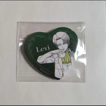 진격의 거인 POP UP SHOP 격동 하트형 캔뱃지 리바이