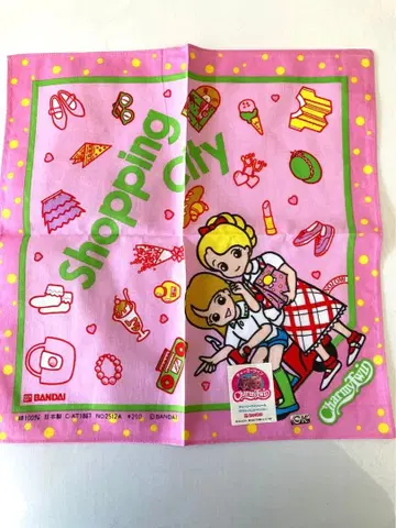 [레어] charmy twin 손수건 핑크