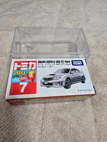 토미카 단종 빨간 상자 미개봉 스바루 임프레자 WRX STI 4door