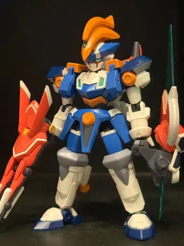 프라모델 LBX 시그마 오비스 [골판지 전기 W] 정크 클리닝 완료