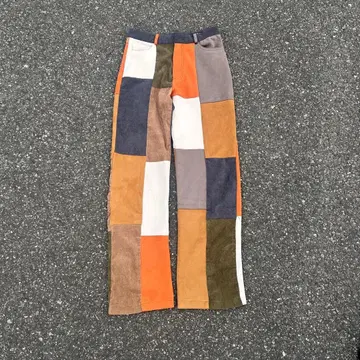 JADED LONDON 크레이지 패턴 팬츠 70s 패션 히피