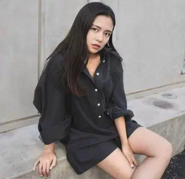 착용 1회 OXFORD 셔츠 올인원