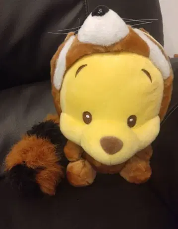 푸우 봉제 인형 너구리