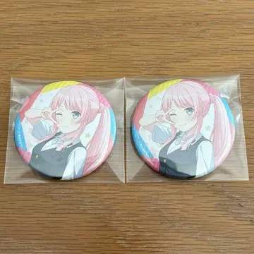 뱅드림 최애여행 캔뱃지 치하야 아논 2점