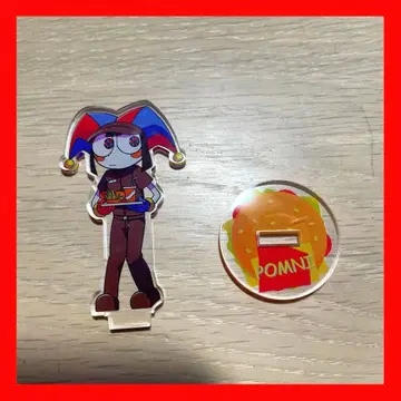 어메이징 디지털 서커스 포므니 아크릴 스탠드 카페