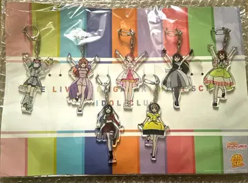 니지가사키 메모리얼 아이템 니지가쿠 아크릴 키링 세트