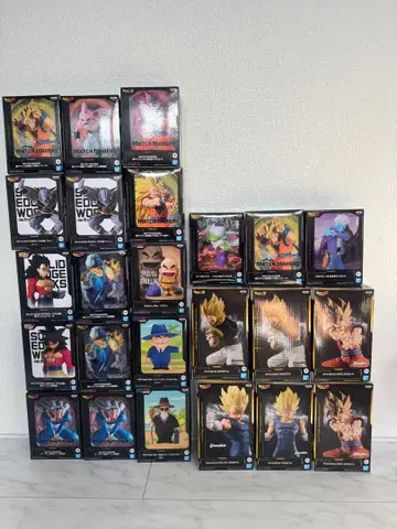 드래곤볼 피규어 묶음 판매 손오반 손오공 마인부우