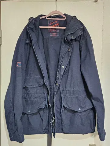 SUPERDRY 유틸리티 자켓 네이비