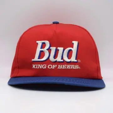 빈티지 KING OF BEER 버드와이저 캡 2톤