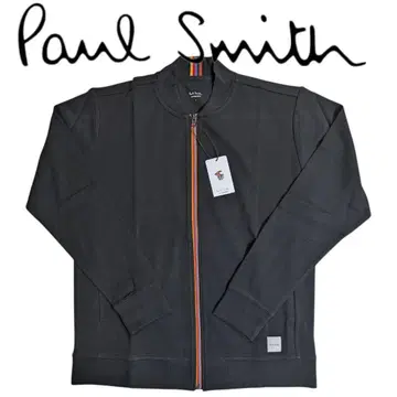 폴스미스 집업 L 블루종 아티스트 스트라이프 블랙