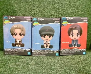 ENHYPEN 엔하이픈 에나프 노스탈팝 피규어 3개