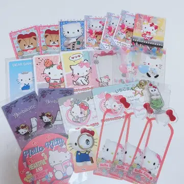 산리오 헬로키티 카드 스티커