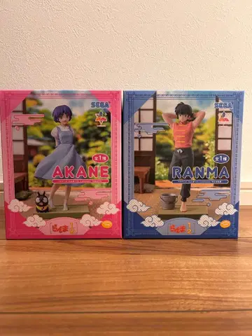 란마1/2 Luminasta 사오토메 란마 텐도 아카네 피규어 루미나스타