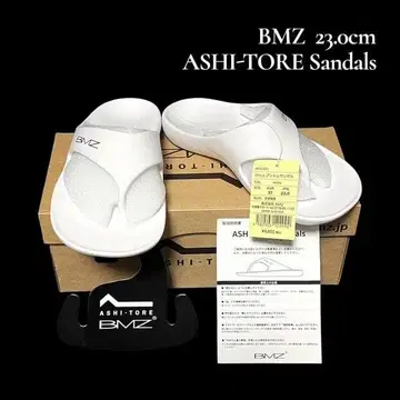 [ BMZ ] 아시토레 샌들 화이트 23.0cm [ 택 포함 미사용품 ]