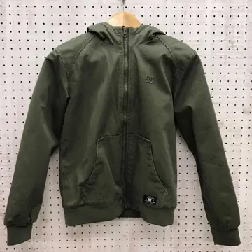 swag vibes DC SHOES 구제 의류 로고 자수 집업 후드티