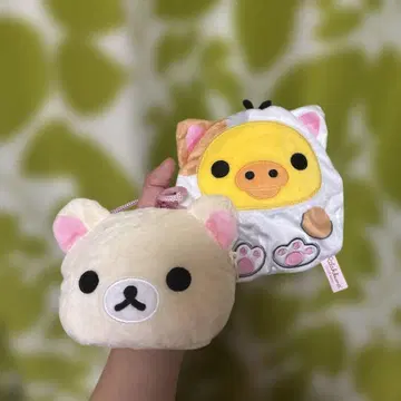 리락쿠마 넥 파우치 키이로이토리 코리락쿠마 가챠가챠