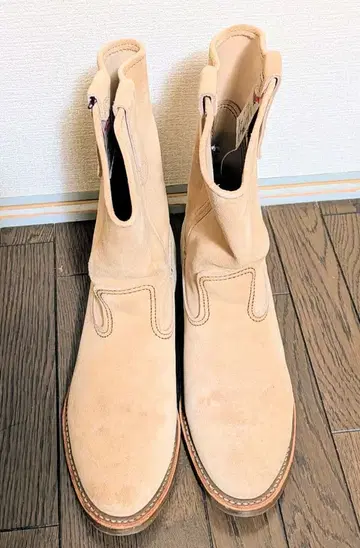 레드윙 REDWING 8156 페코스 25.5cm 베이지 스웨이드