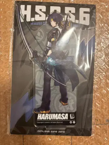 젠레스 존 제로 젠제로 아사바 유마 입체 아크릴 스탠드 팝업