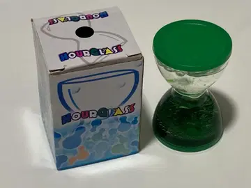 그린 컬러 모래시계