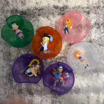 ONEPIECE/원피스 원피스 열매 가챠가챠 6체 세트